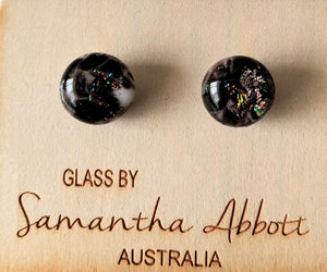 Samantha Abbott Glass Stud Earrings