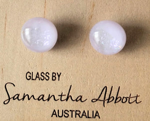 Samantha Abbott Glass Stud Earrings