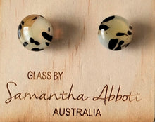 Load image into Gallery viewer, Samantha Abbott Glass Stud Earrings