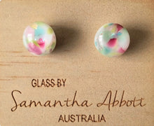 Load image into Gallery viewer, Samantha Abbott Glass Stud Earrings