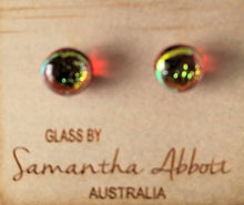 Load image into Gallery viewer, Samantha Abbott Glass Stud Earrings