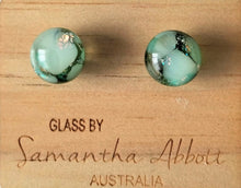 Load image into Gallery viewer, Samantha Abbott Glass Stud Earrings