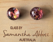 Load image into Gallery viewer, Samantha Abbott Glass Stud Earrings