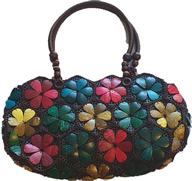 Patchwork Flower Design Bag