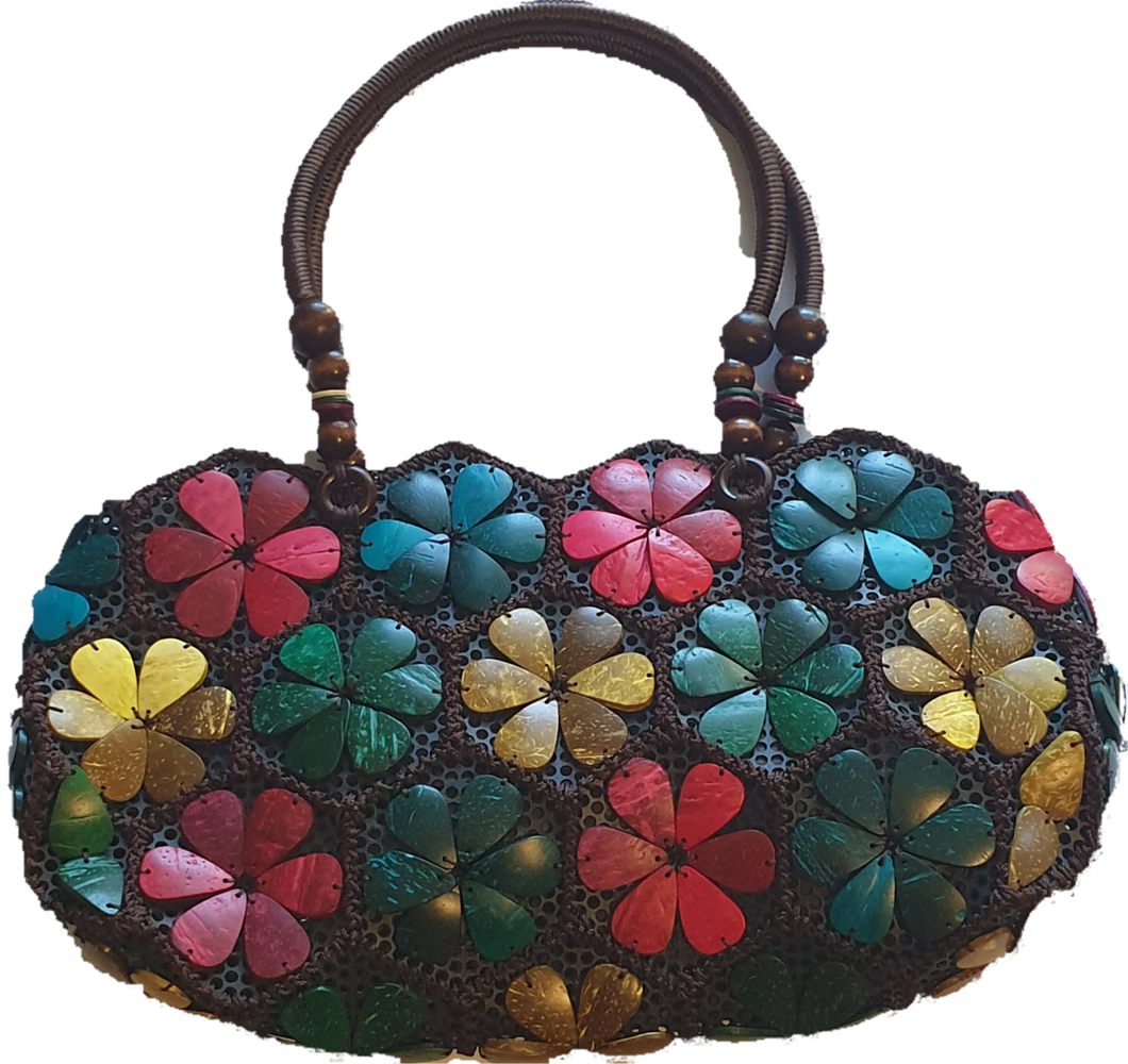 Patchwork Flower Design Bag