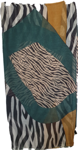 Animal Mix Print Scarf Lemon Tree 