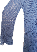 Load image into Gallery viewer, Lace Up Front Crochet Dress Isabella Boho