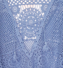Load image into Gallery viewer, Lace Up Front Crochet Dress Isabella Boho