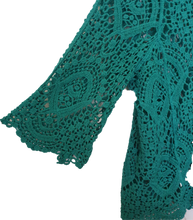 Load image into Gallery viewer, Front Tie Lace Look Bolero Shrug Isabella Boho 