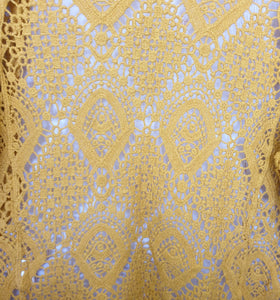 Front Tie Lace Look Bolero Shrug Isabella Boho 