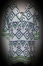 Load image into Gallery viewer, Retro Inspired Lace Up Front Tie Top Isabella Boho 
