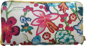 Cadelle Leather Bella Foral Print Wallet