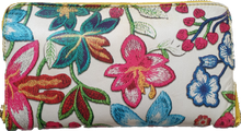 Load image into Gallery viewer, Cadelle Leather Bella Foral Print Wallet