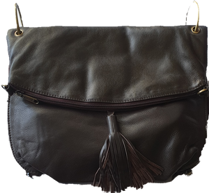 Foldover Leather Bag Munich The Design Edge 