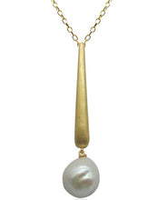 Load image into Gallery viewer, Chain Drop Pearl Necklace YiSu Design 