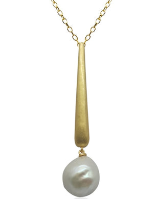 Chain Drop Pearl Necklace YiSu Design 