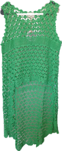 Load image into Gallery viewer, Retro Inspired Lace And Crochet Hi Low Hem Top Isabella The Label 