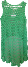 Load image into Gallery viewer, Retro Inspired Lace And Crochet Hi Low Hem Top Isabella The Label 