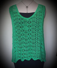 Load image into Gallery viewer, Lace Look Sleeveless Top Isabella The Label 