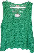 Load image into Gallery viewer, Lace Look Sleeveless Top Isabella The Label 