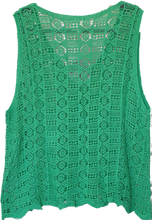 Load image into Gallery viewer, Lace Look Sleeveless Top Isabella The Label 