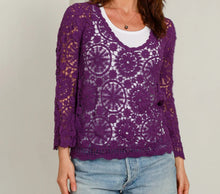 Load image into Gallery viewer, Crochet Look Top Isabella The Label 
