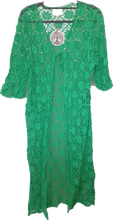 Load image into Gallery viewer, Crochet Open Front Vest With Seam Detail Isabella The Label 