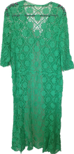 Load image into Gallery viewer, Crochet Open Front Vest With Seam Detail Isabella The Label 