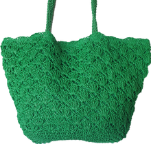 Load image into Gallery viewer, Boat Shape Straw Bag Paisley The Label 