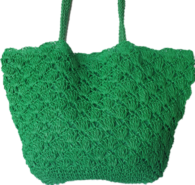Boat Shape Straw Bag Paisley The Label 