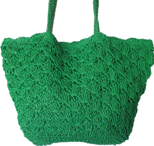 Boat Shape Straw Bag Paisley The Label 