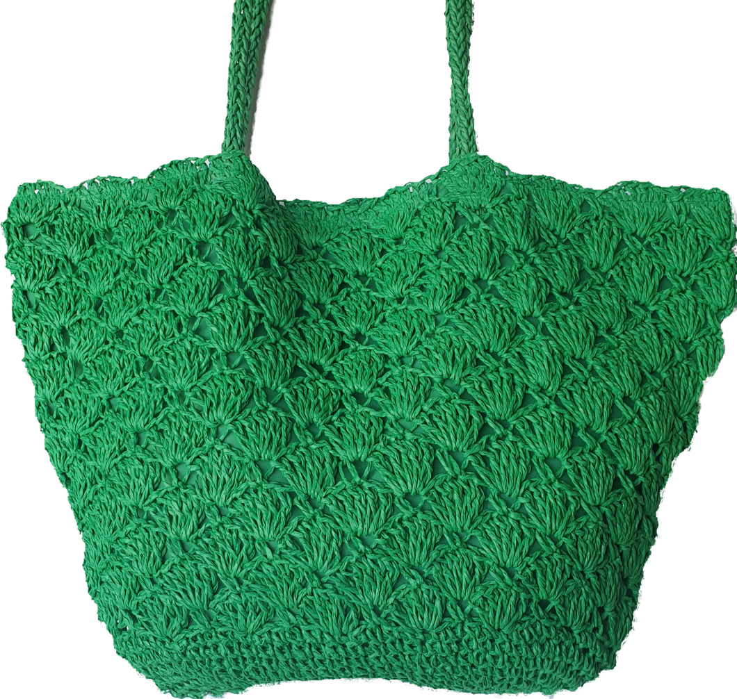Boat Shape Straw Bag Paisley The Label 