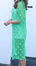 Load image into Gallery viewer, Crochet Open Front Vest With Seam Detail Isabella The Label 