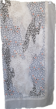 Load image into Gallery viewer, Shades Of Grey Print Scarf Lemon Tree