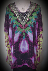 Stunning V-Neck Kaftan 
