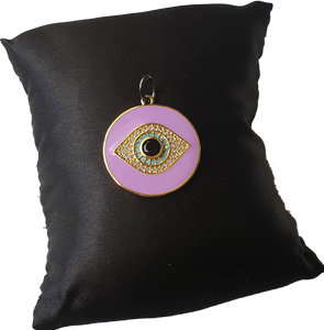 Mavi Enamel Eye Charm Love Lisa 