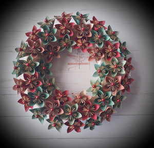 Paper To You Wreath Ruby Sage