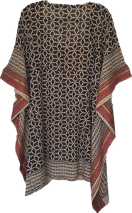 Palme Block Print Kaftan Cinnamon Creations 