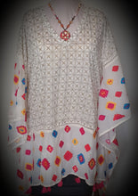 Load image into Gallery viewer, Palme Cotton Embroidered Kaftan Cinnamon Creations 