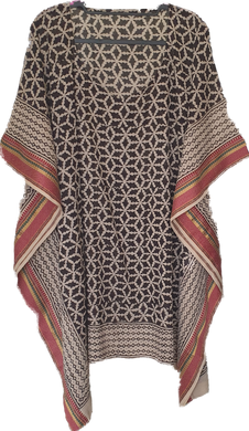 Palme Block Print Kaftan Cinnamon Creations 