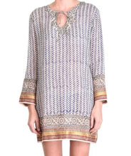 Load image into Gallery viewer, Palme Block Print Tunic Cinnamon Creations 