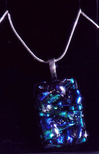Load image into Gallery viewer, Ablaze Dichroic Glass Pendant Liquid Crystal Australia 