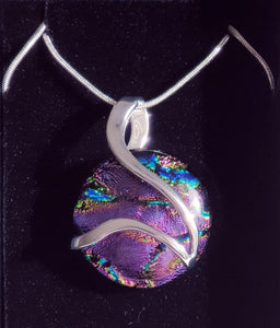 Aurora Dichroic Glass Pendant Liquid Crystal Australia 
