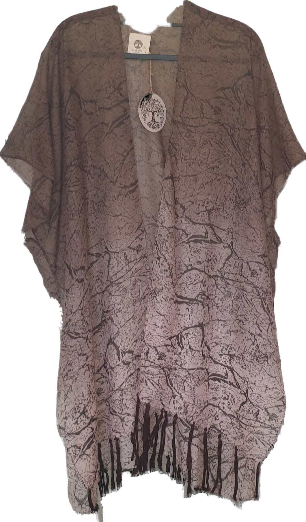 Throw Over Wrap With Fringe Detail Isabella the Label 