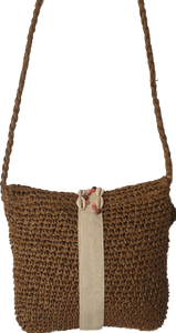 Boho Style Straw Bag With Shell Detail Isabella The Label 