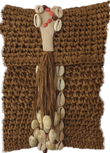 Load image into Gallery viewer, Boho Style Straw Bag With Shell Detail Isabella The Label 