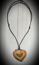 Load image into Gallery viewer, Wooden Hearts Necklace Cinnamon Creations 