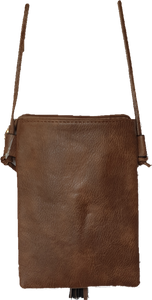 Brown Crossbody Bag With Front Tassel IVYS 