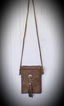 Load image into Gallery viewer, Brown Crossbody Bag With Front Tassel IVYS 