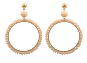 Blush Earrings Enhance Accessories 